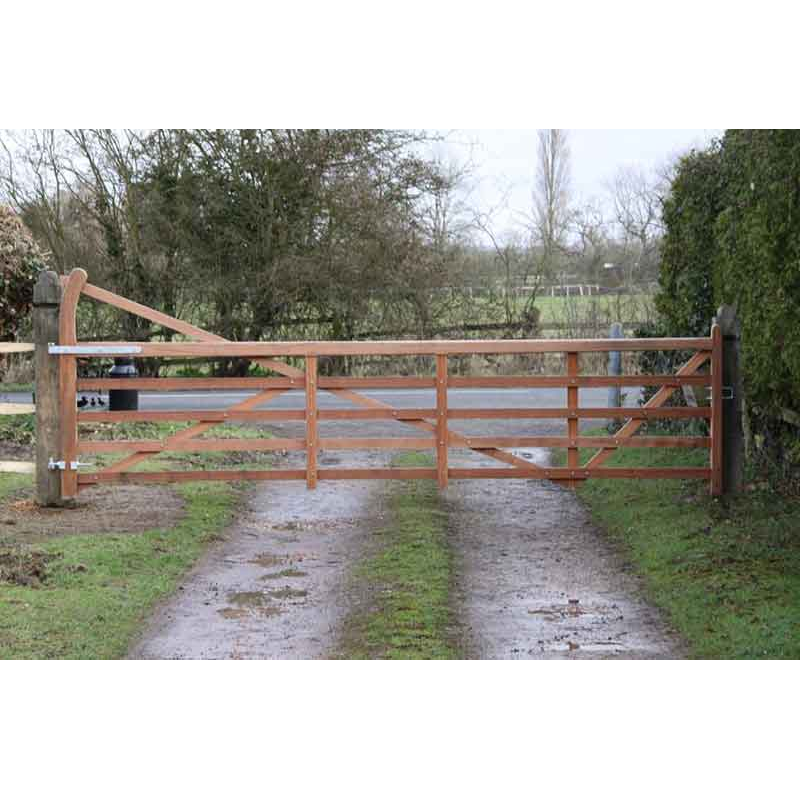 Yeoman Iroko Wooden Gate 3.6m 